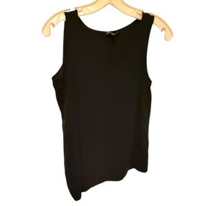 Eileen Fisher Petite Asymmetrical Silk Top nwot